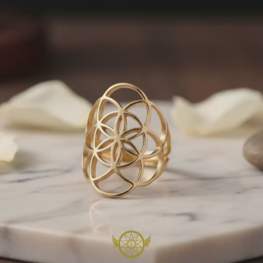 Seed Of Life Ring